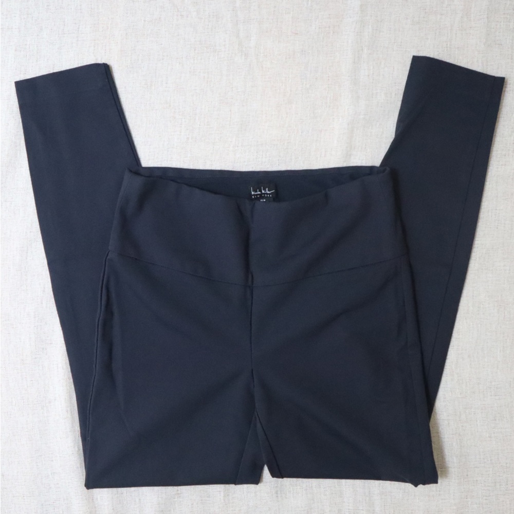 Nicole Miller NY Navy Blue Dress Pant Leggings